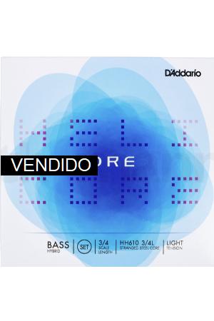 D'Addario Helicore Hybrid HH610 3/4 Light D'Addario Helicore Hybrid HH610 3/4 Light